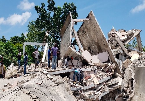 हैती में भयानक भूकम्प, सैकड़ों की मौत हजारों लापता